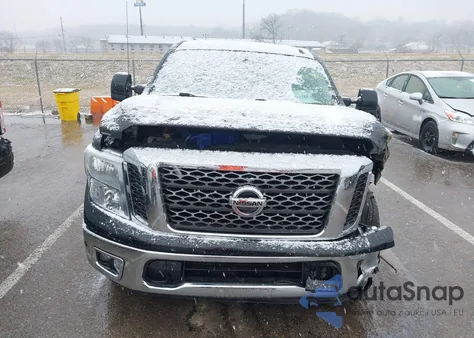 2018 Nissan Titan Sv из США, поврежденный, VIN 1N6AA1E53JN502515